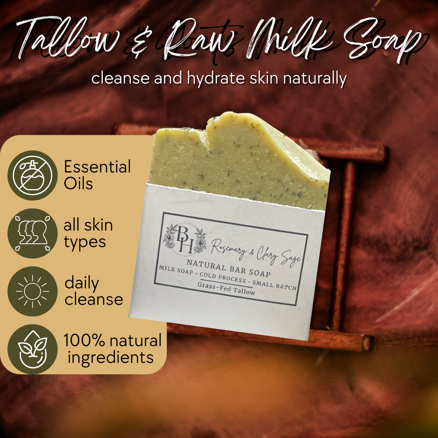 Tallow & Raw Milk Soap