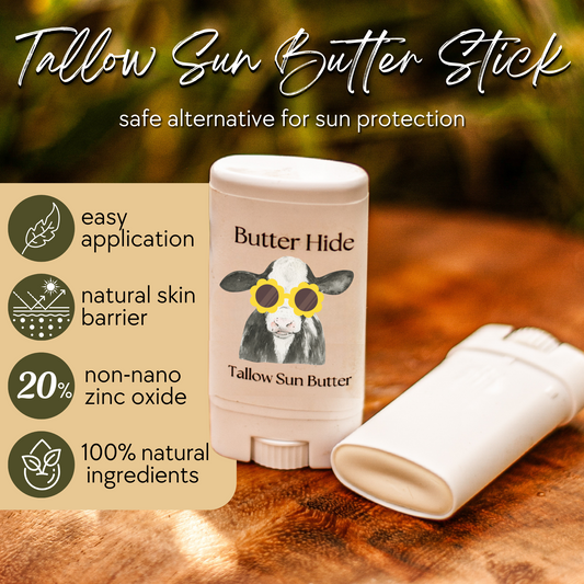 Tallow Sun Butter Stick